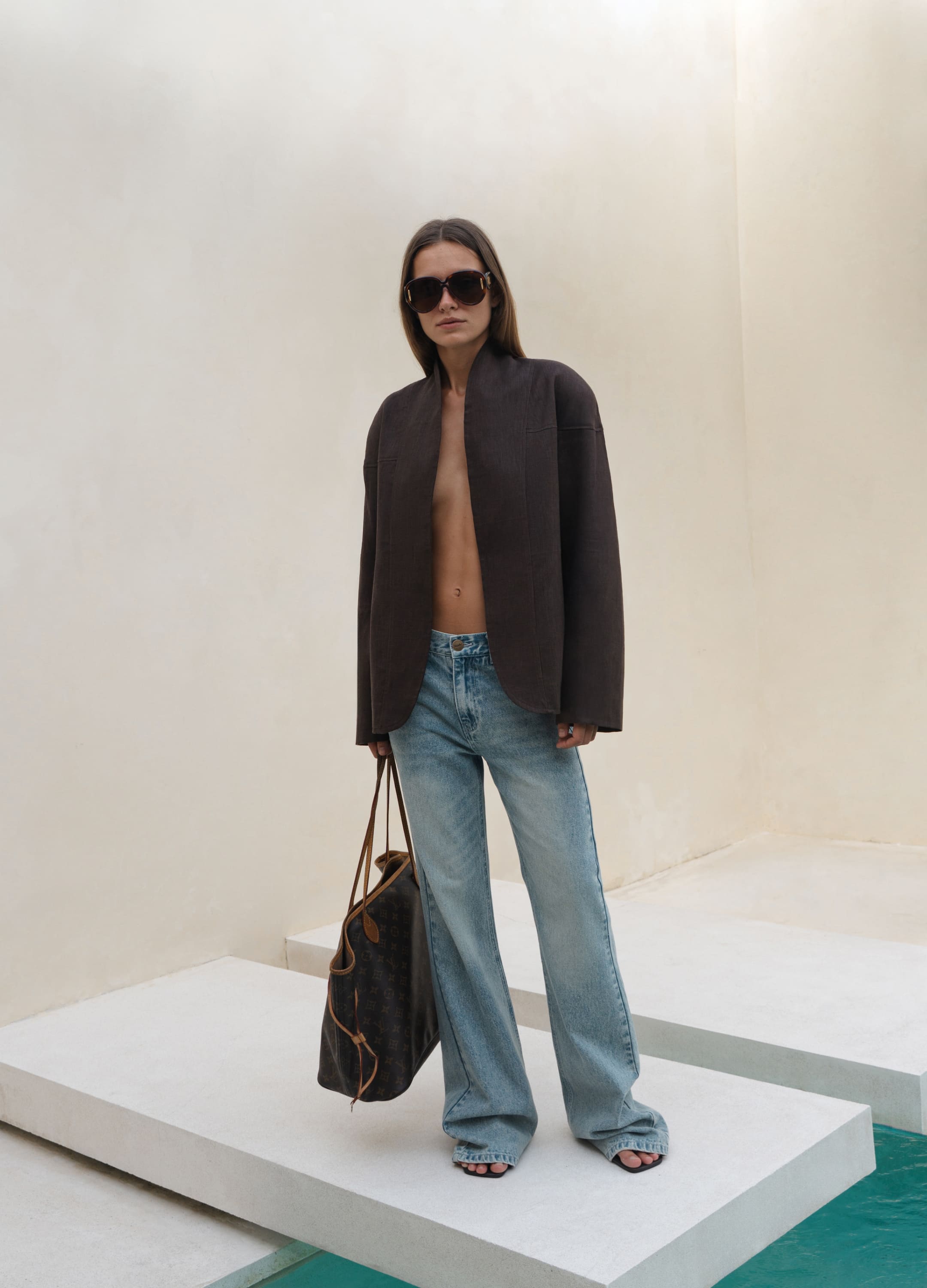 Льняной жакет Neápolis - Коричневый, Dark chocolate;коричневый
Льняной жакет Neápolis - Коричневый, Dark chocolate;коричневый