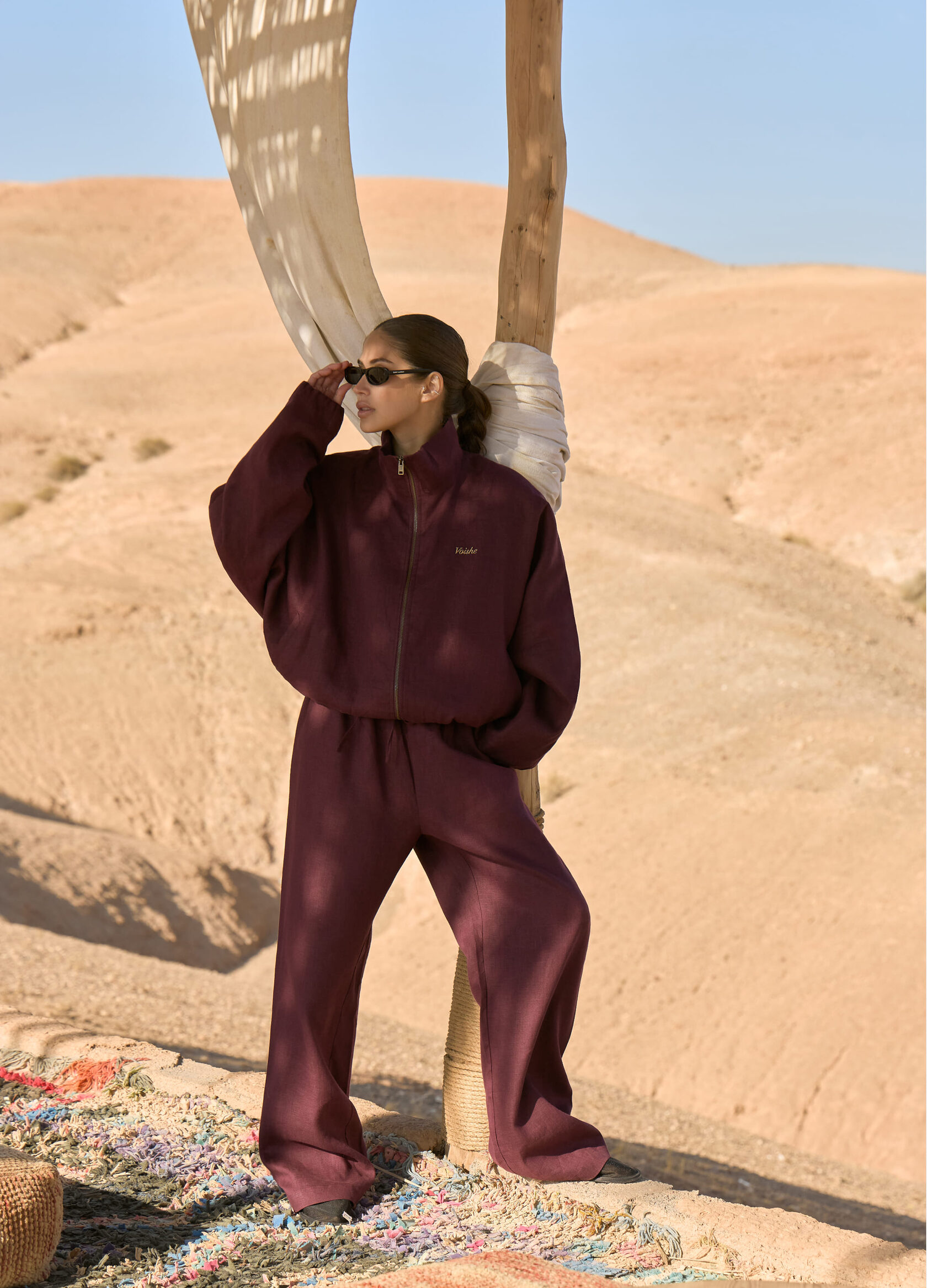 Костюм изо льна Savanna: бомбер + брюки - Бордовый, Wine;бордовый
Костюм изо льна Savanna: бомбер + брюки - Бордовый, Wine;бордовый