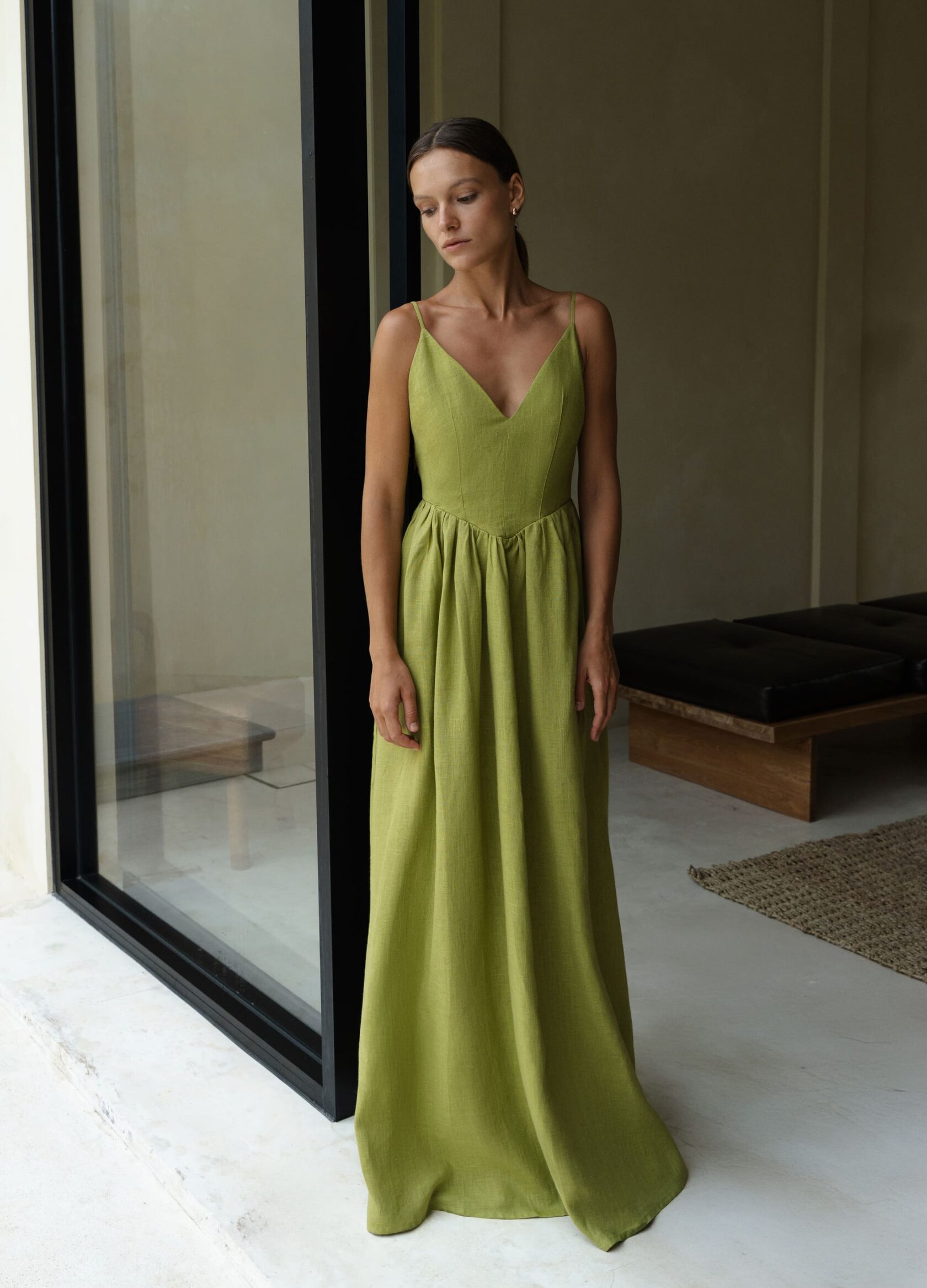 Платье Teresa изо льна - Зелёное, Olive;зелёный
Платье Teresa изо льна - Зелёное, Olive;зелёный