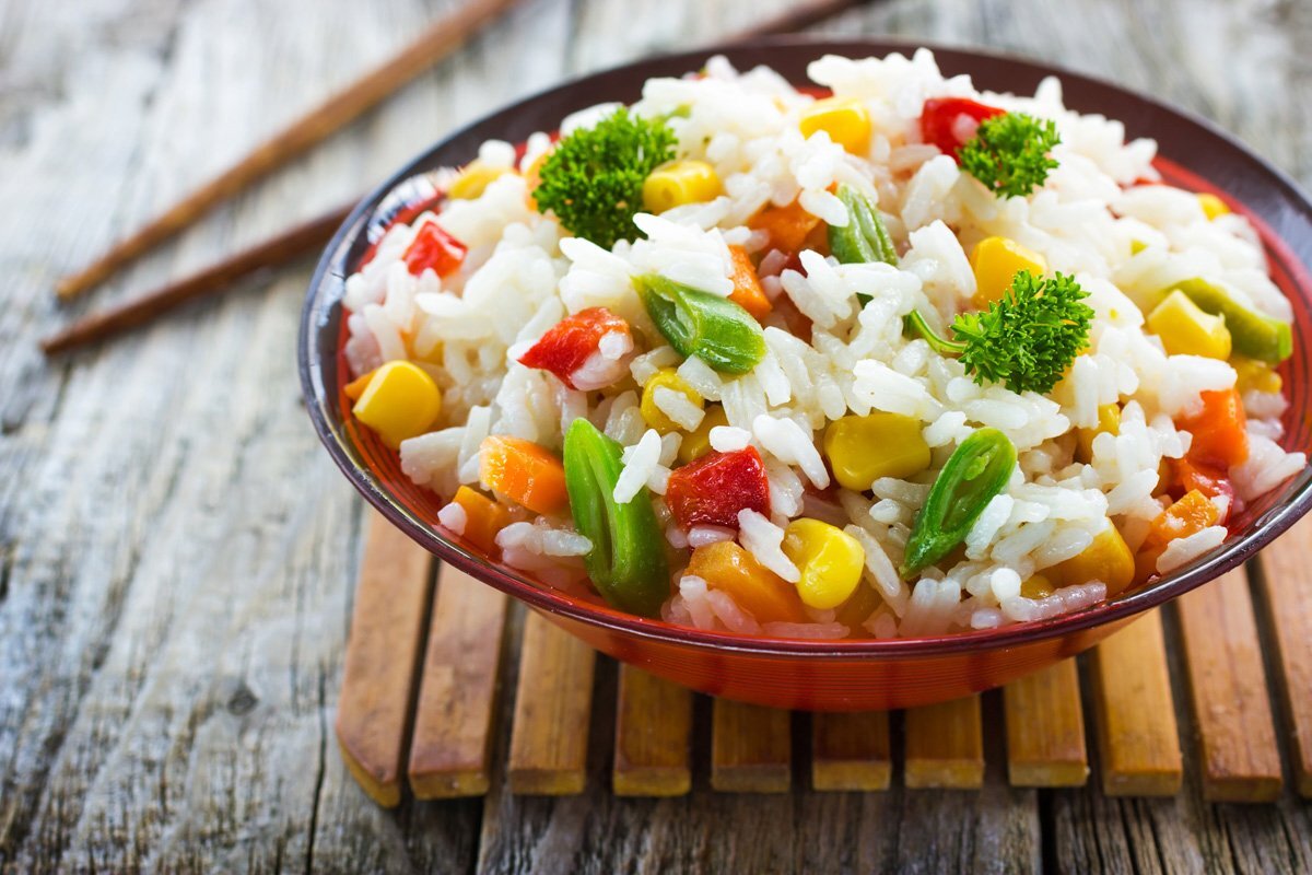 Рецепт Риса С Курицей И Овощами