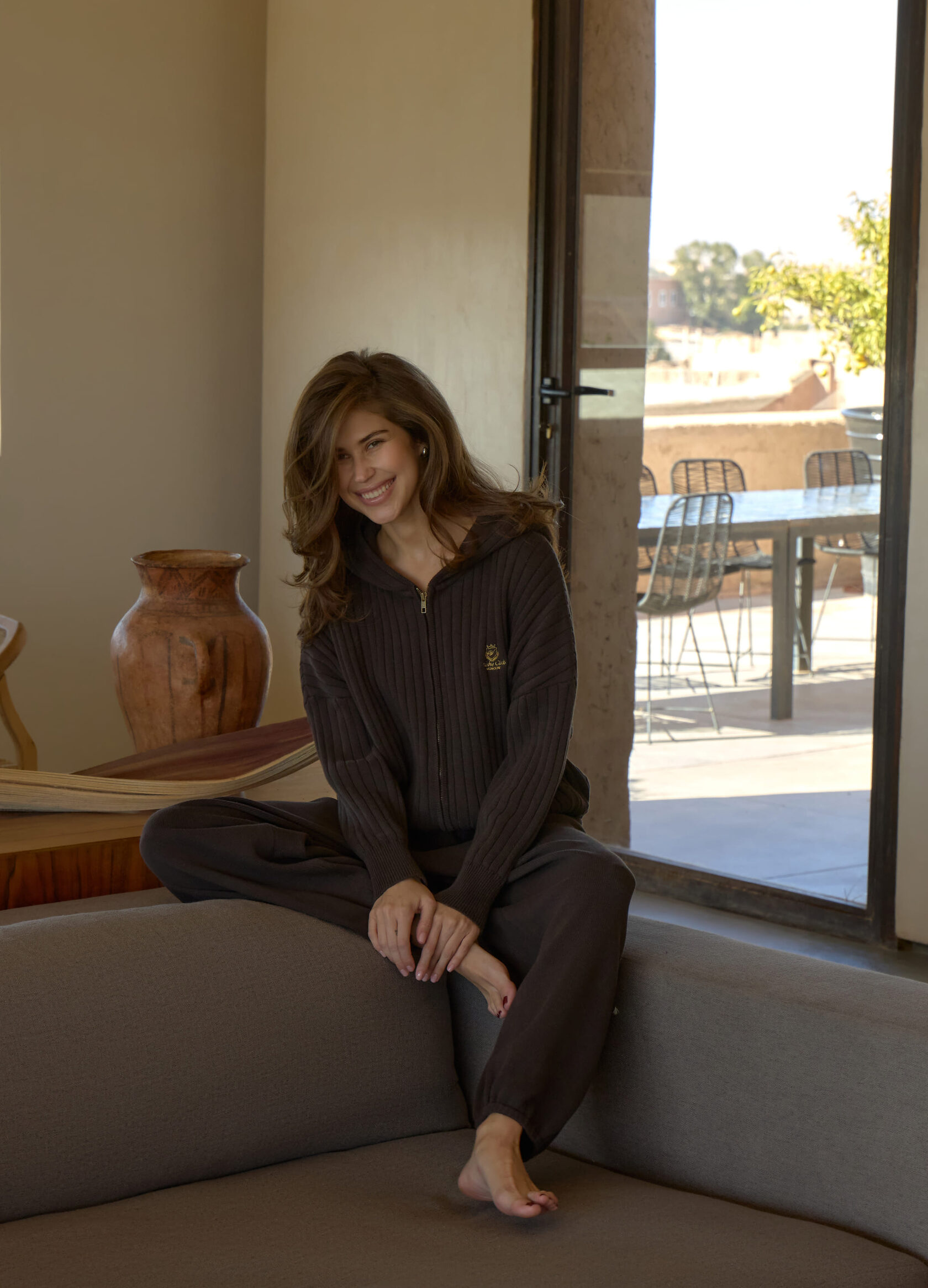 Вязаный комплект Voishe Club: худи на молнии + брюки - Коричневый, Brown;коричневый
Вязаный комплект Voishe Club: худи на молнии + брюки - Коричневый, Brown;коричневый