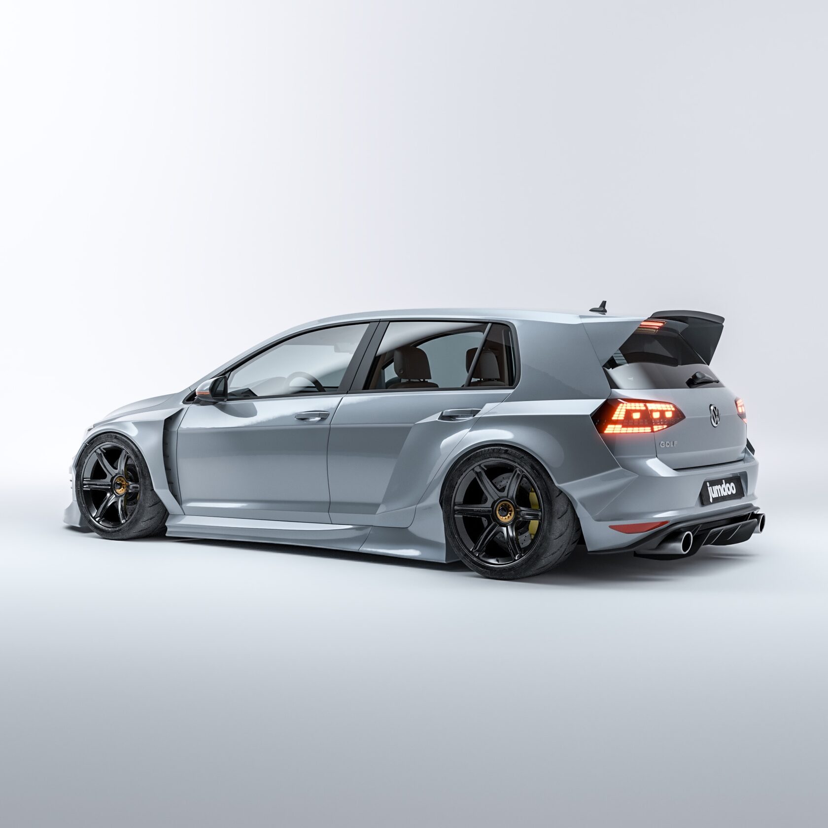 This Guy Built His Own Mk Golf Gti Widebody Kit And It S Off