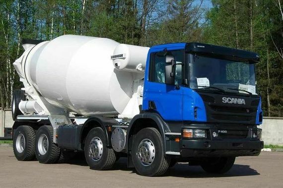 Аренда автобетоносмесителя Scania 10 куб.м