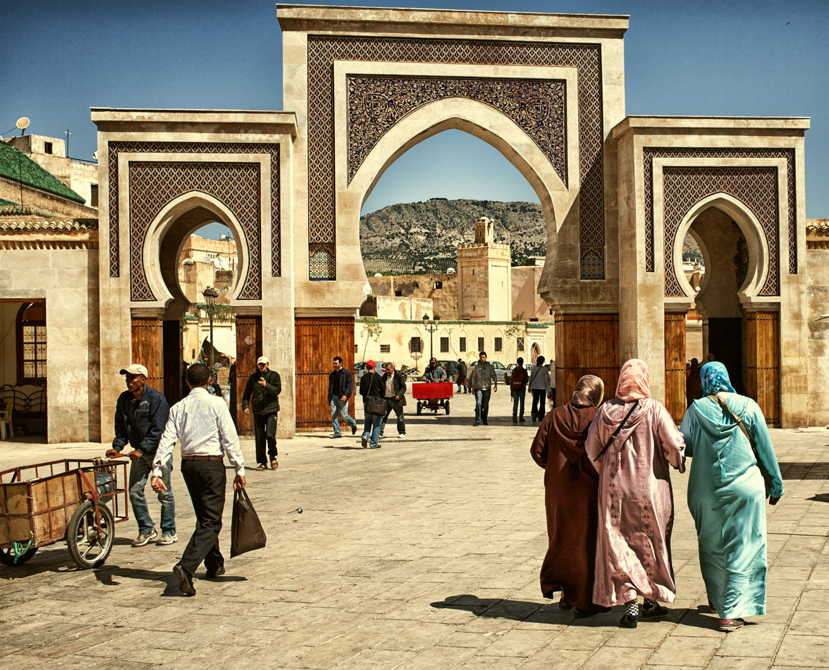 город фес в марокко