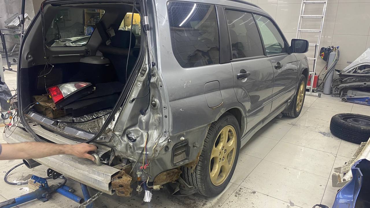 Дефектовка и разборка Subaru Forester
