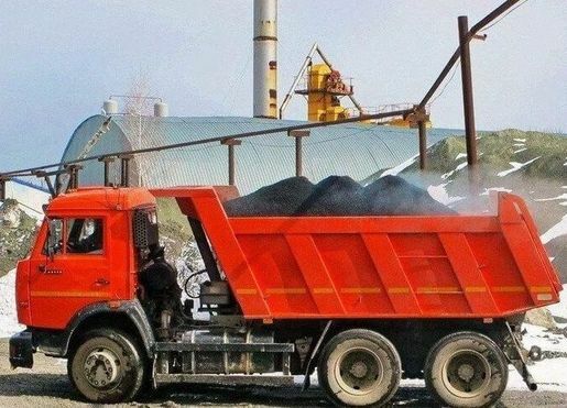 Доставка асфальта самосвалом 15т