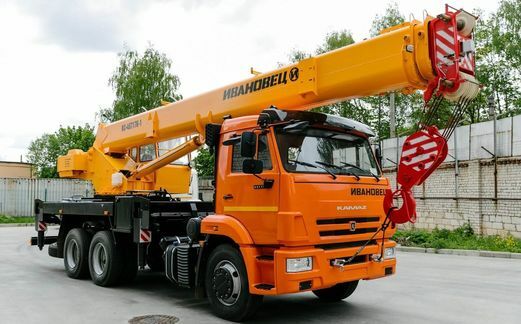 Аренда автокрана 25 т