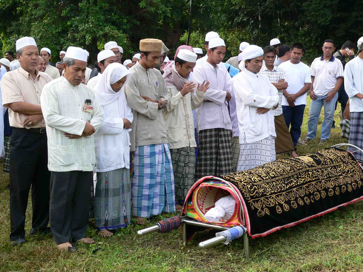 Похоронный обряд у мусульман