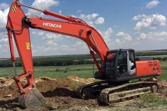 Аренда гусеничного экскаватора Hitachi