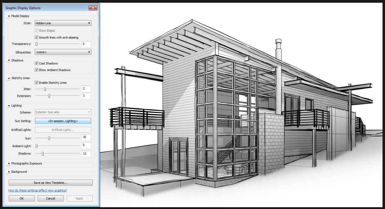 Revit чертежи архитектура