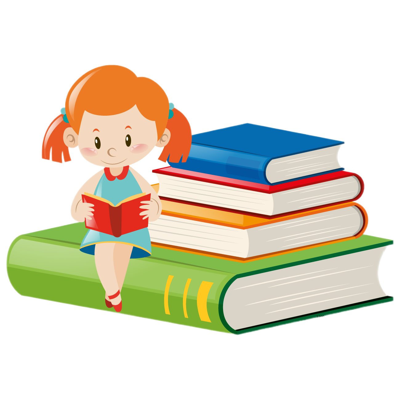 Читающие дети картинки на прозрачном фоне