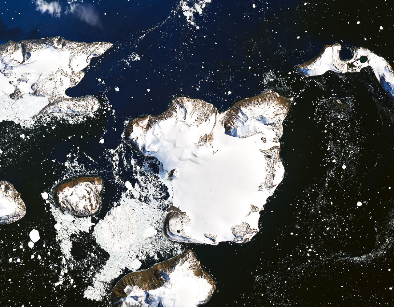 Таяние ледников в Антарктиде 2022
