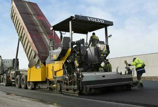 Асфальтирование Volvo Titan 326