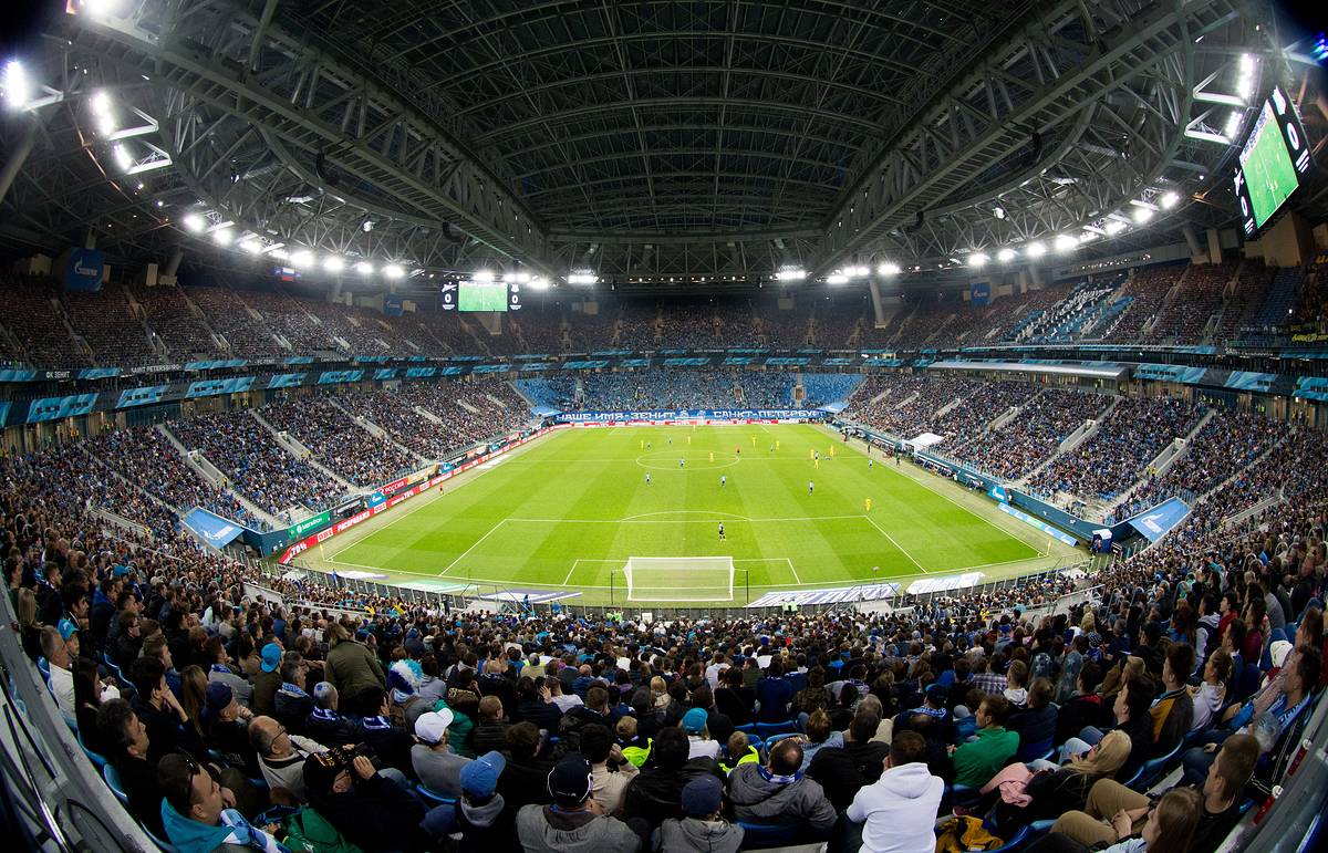 Стадион Газпром Арена Санкт-Петербург
