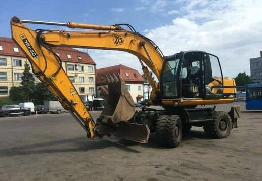 Аренда колесного экскаватора JCB