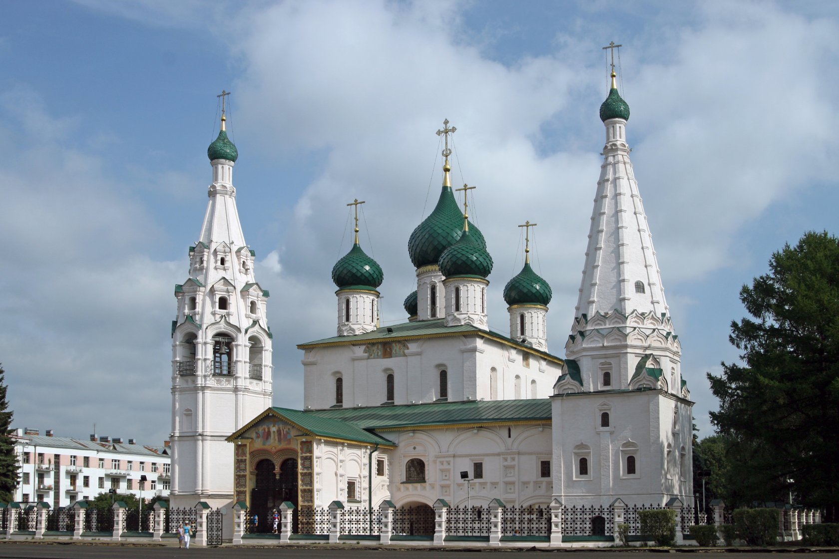 Церковь Ильи пророка в Ярославле 1647 1650 гг