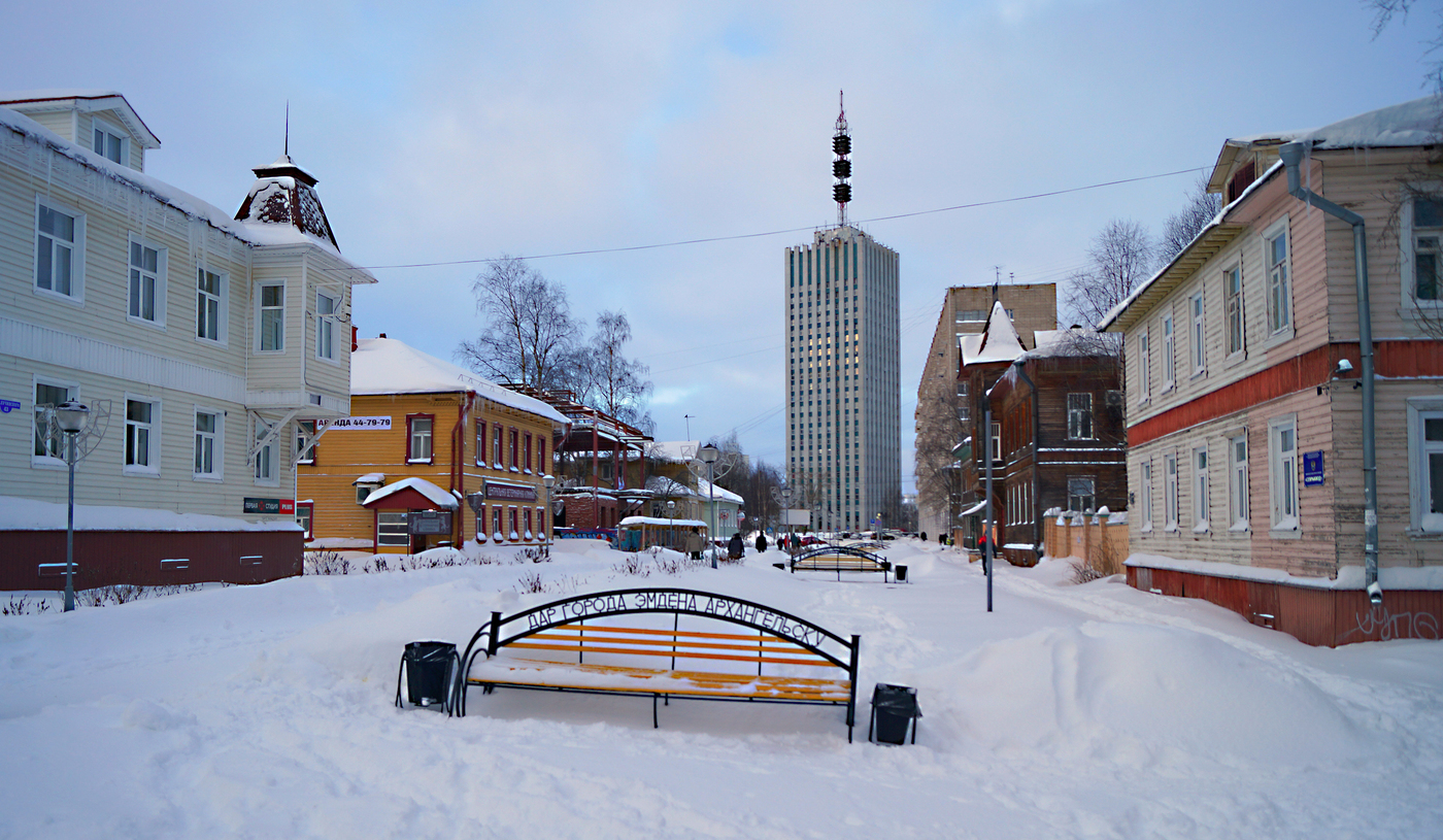 Архангельск высотка Чумбаровка