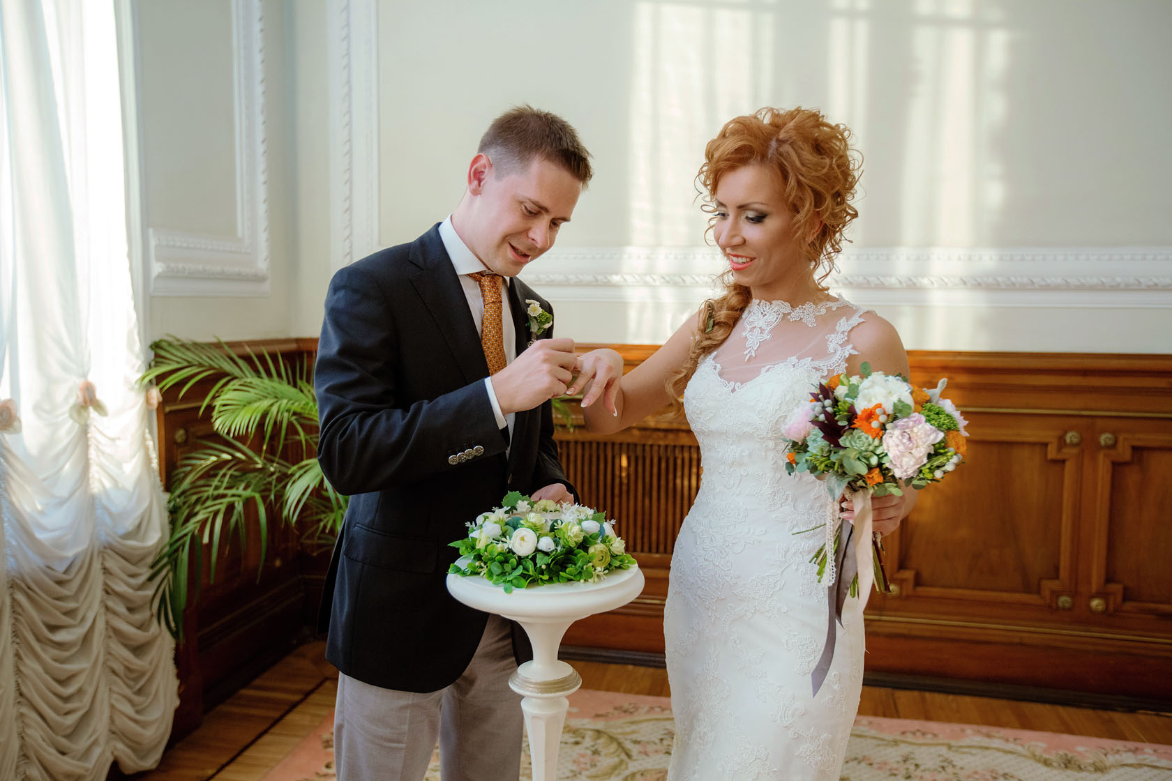 Дворец бракосочетания 1 Санкт-Петербург фото регистрации брака