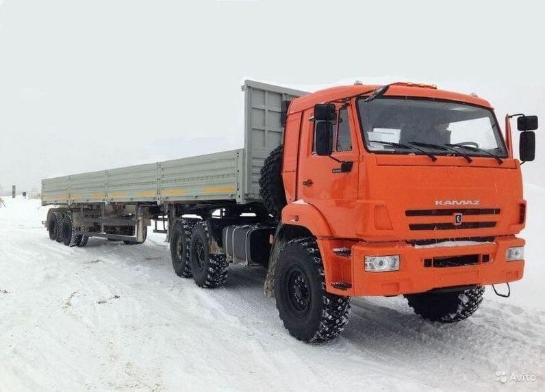 Аренда полуприцепа КАМАЗ 12м