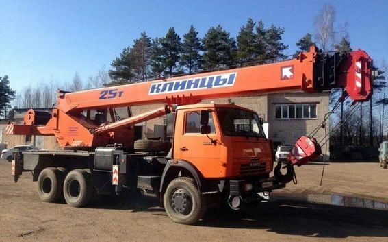 Аренда автокрана 25 т