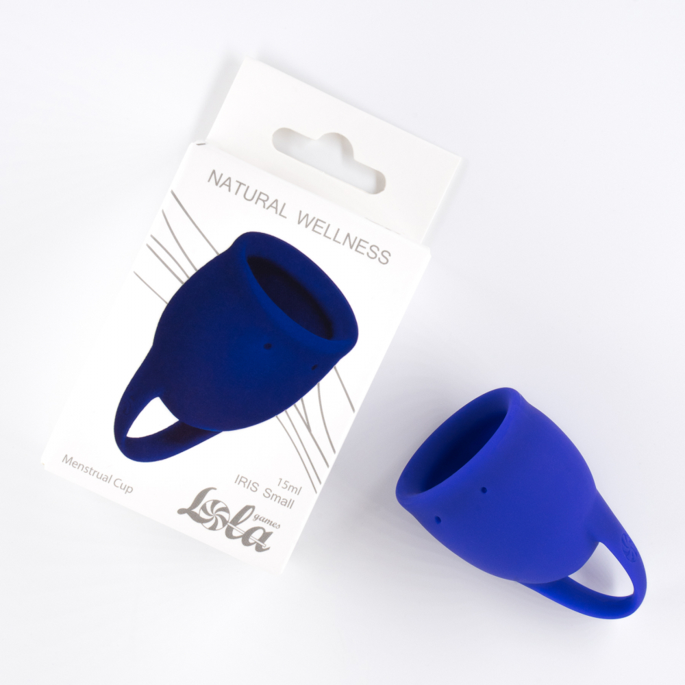 Менструальная чаша Lola Games Natural Wellness Tulip синий, 20 мл 4000-06lola - Lola Toys - Менструальные чаши - Купить