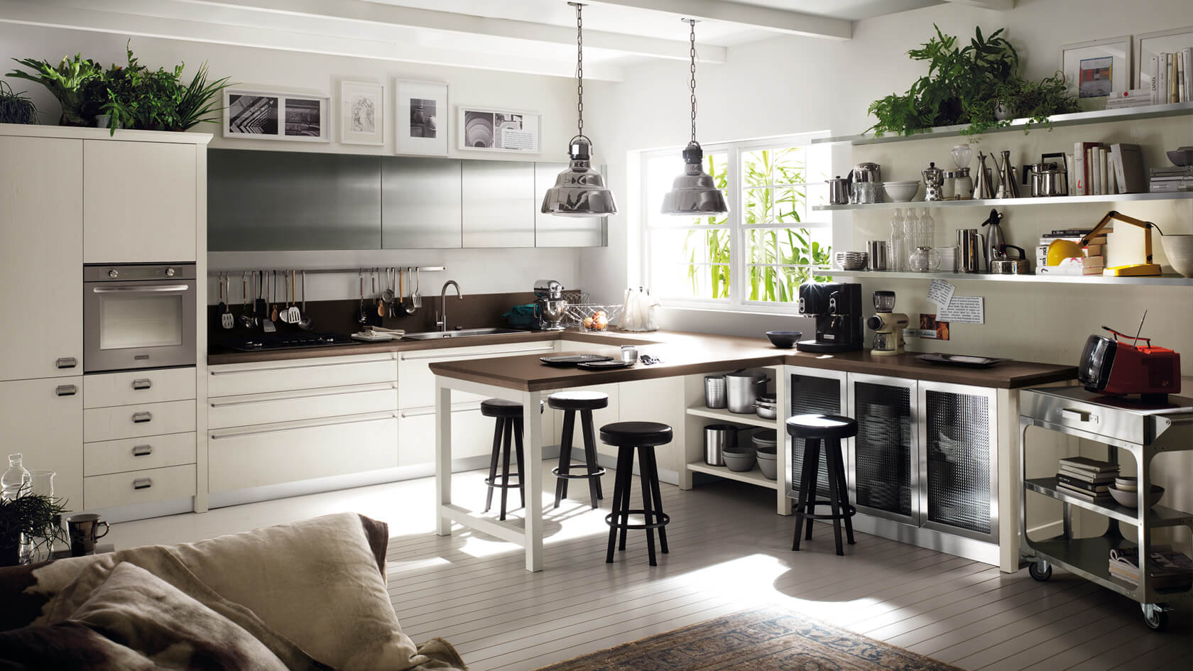 Кухни Scavolini Фото