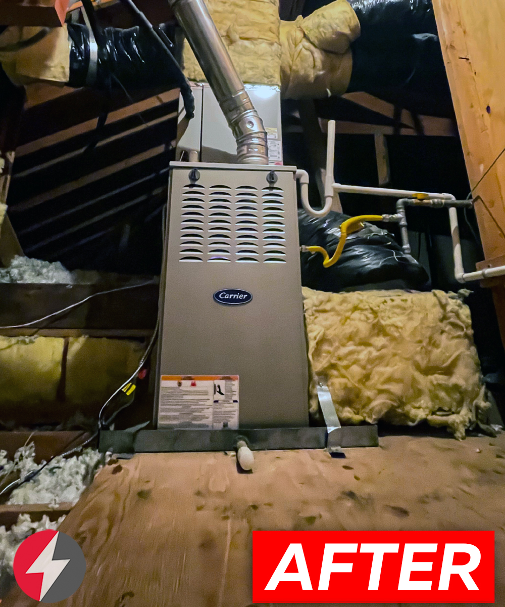 Carrier Performance Furnace Installation In Mountain View