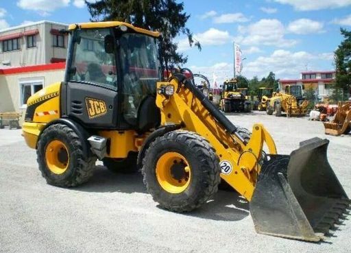 Аренда фронтального погрузчика JCB