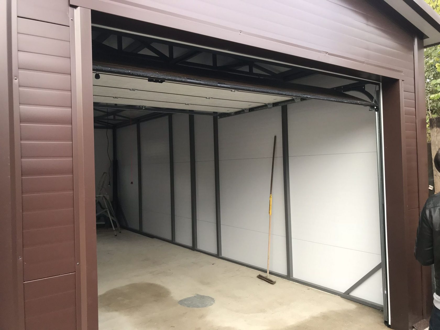 Каркасный гараж для грузового автомобиля