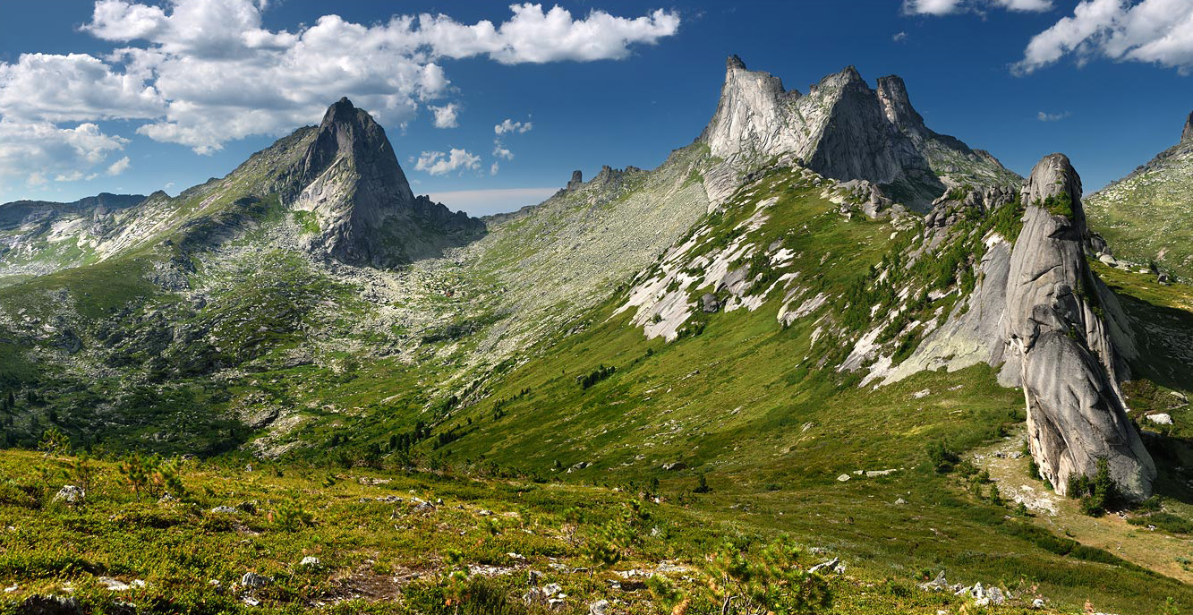 природа горы саян