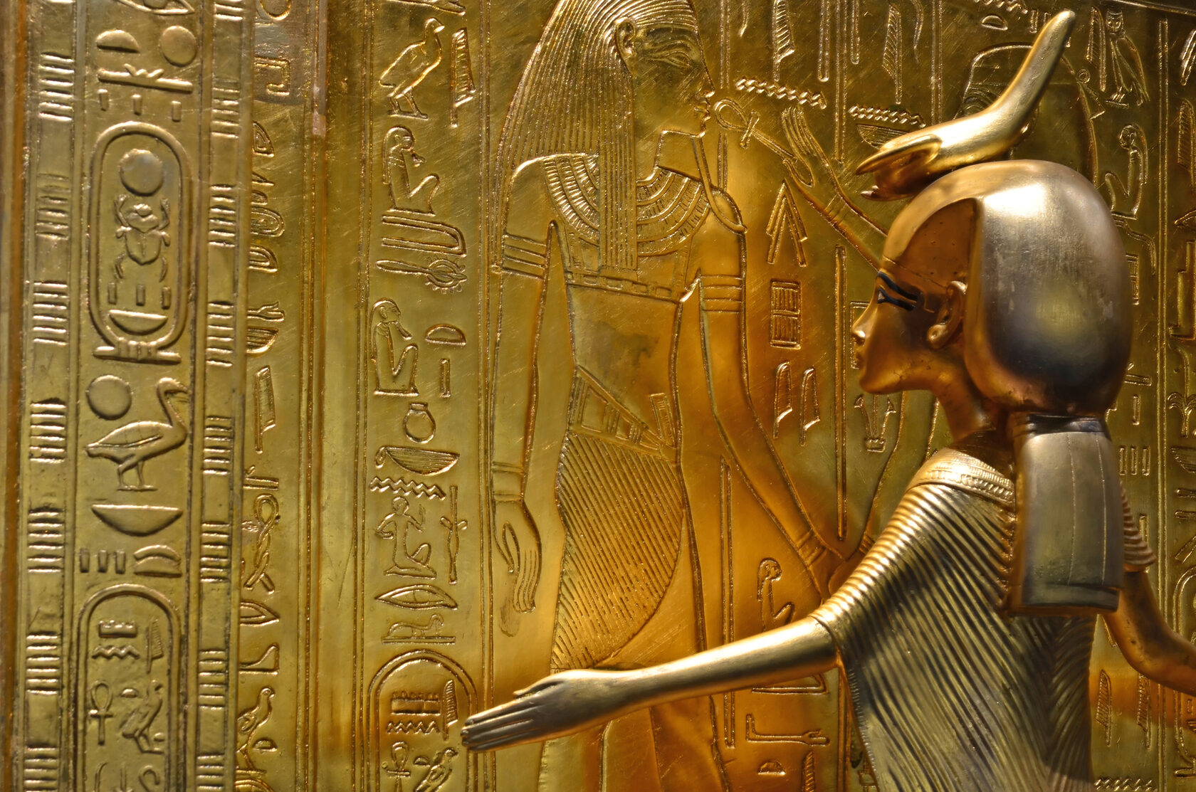 Египетские иероглифы Тутанхамон