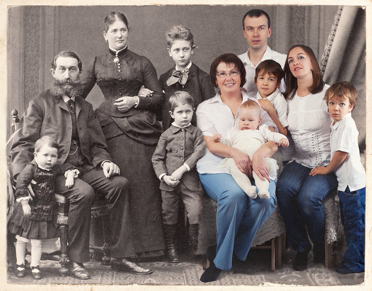 Первые семейные фото - 20 фото