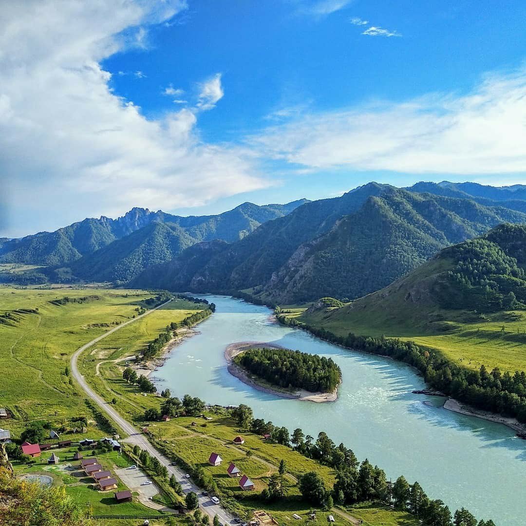 Горный Алтай Чемал туристическая зона