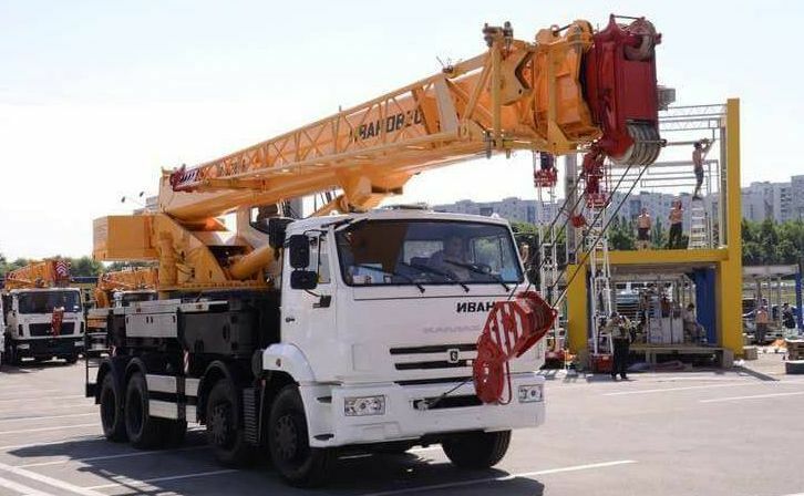 Аренда автокрана 35 т