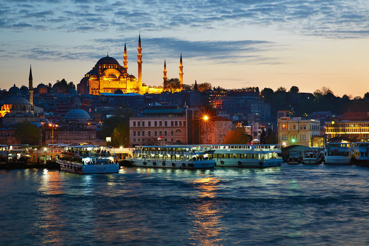 Стамбул Босфор панорама