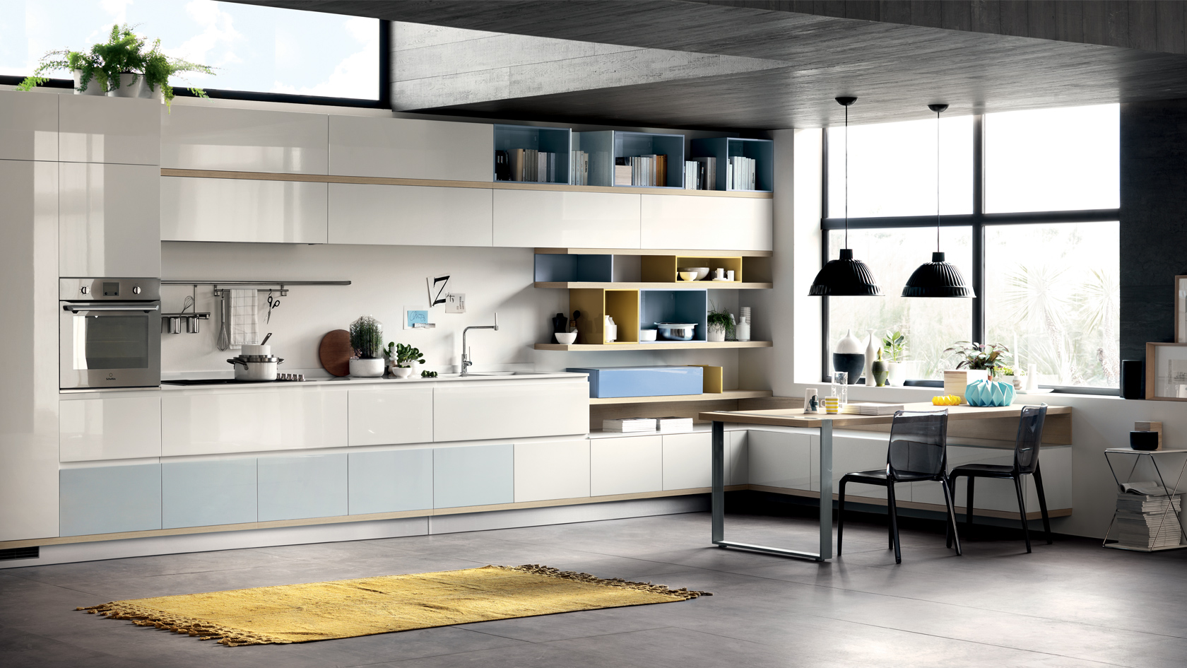 Кухни Scavolini Фото