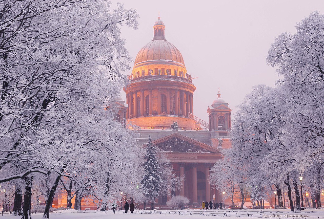 санкт петербург фото зимой красивые