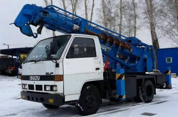 Аренда ямобура Isuzu Elf