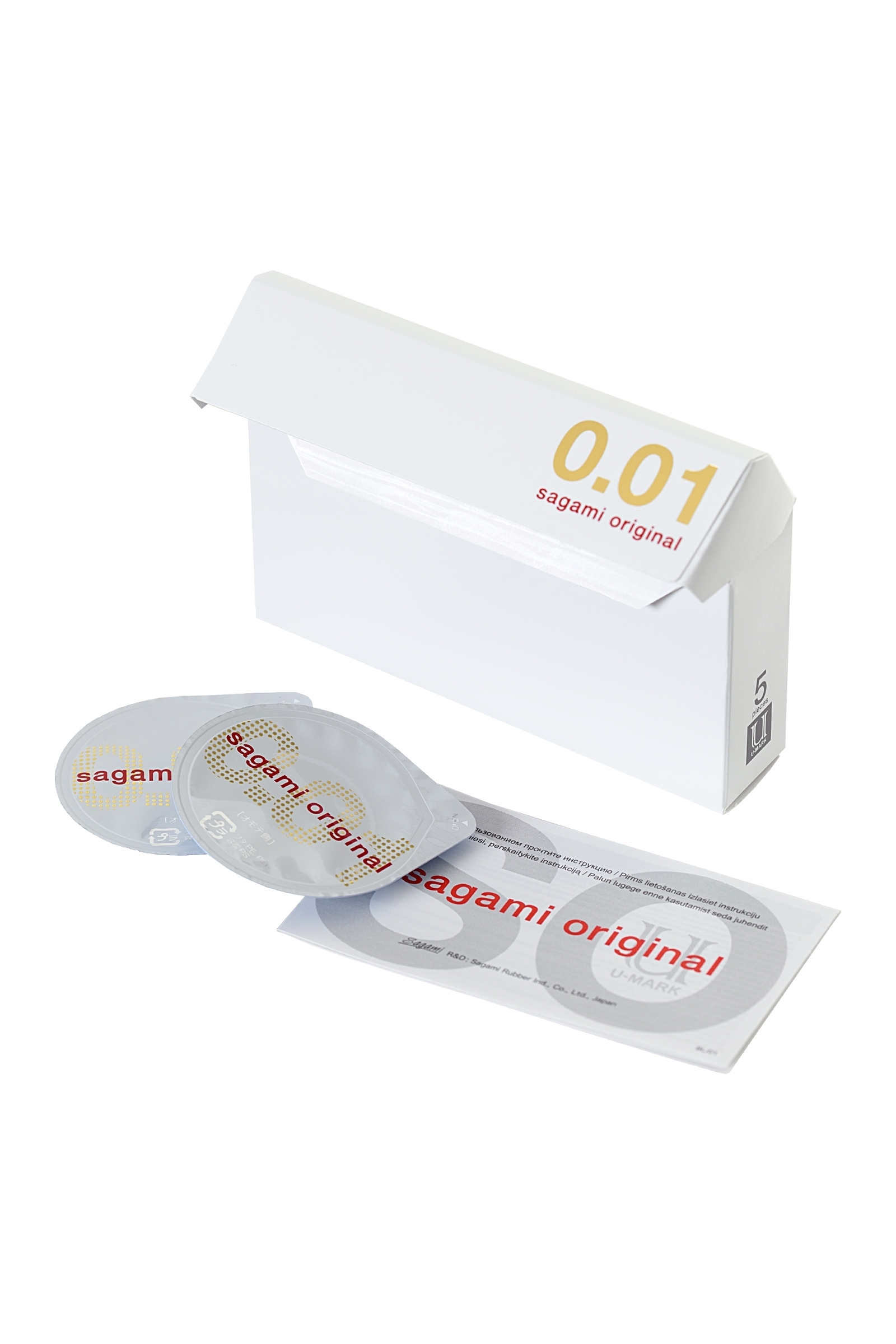 Презервативы полиуретановые с увеличенным количеством смазки Sagami Original 0.02 Extra Lub, 12шт 143255 - Sagami - Классические презервативы - Купить