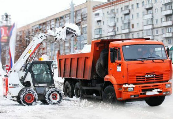 Вывоз снега порейсово