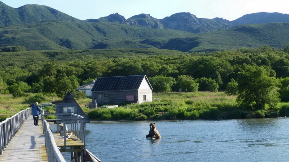 Дом на Камчатке у моря