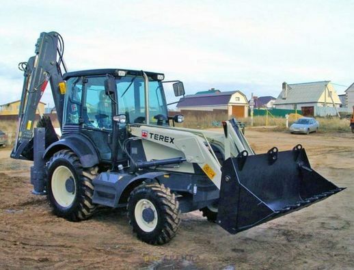 Аренда экскаватора погрузчика Terex TLB825