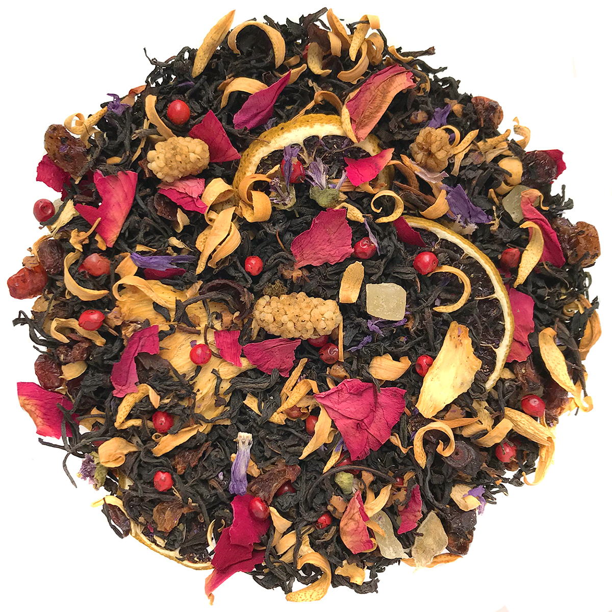 фото разных цветов султан чая в порошке