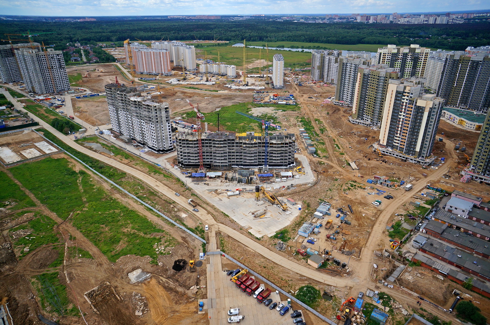 строительство новой москвы