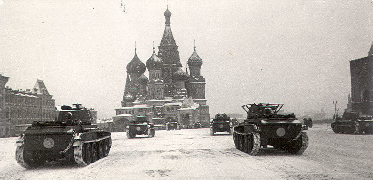 парад 7 ноября 1941 в москве