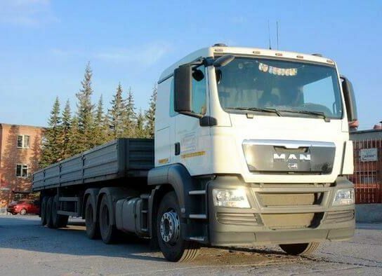 Аренда полуприцепа MAN 12м