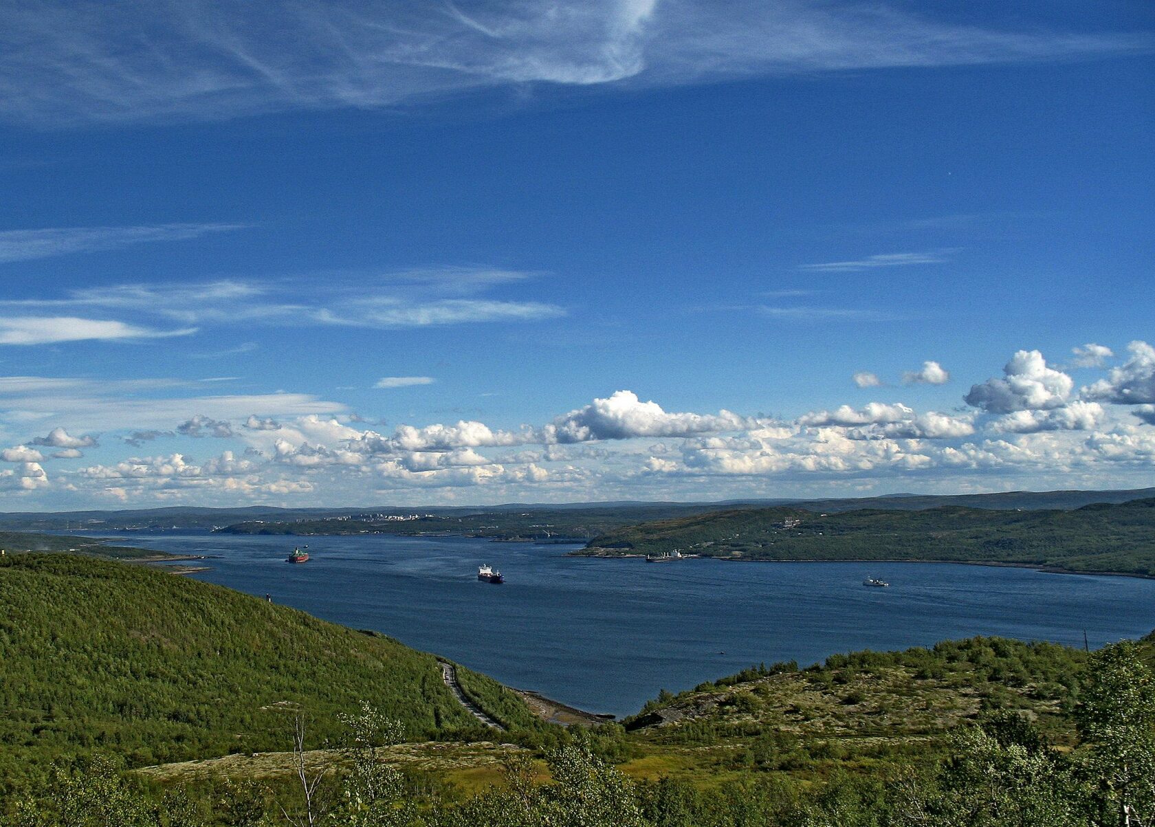 Кольский залив Мурманск