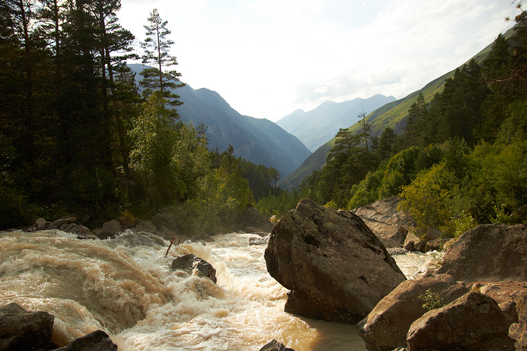 Ущелье Адыр Су водопад