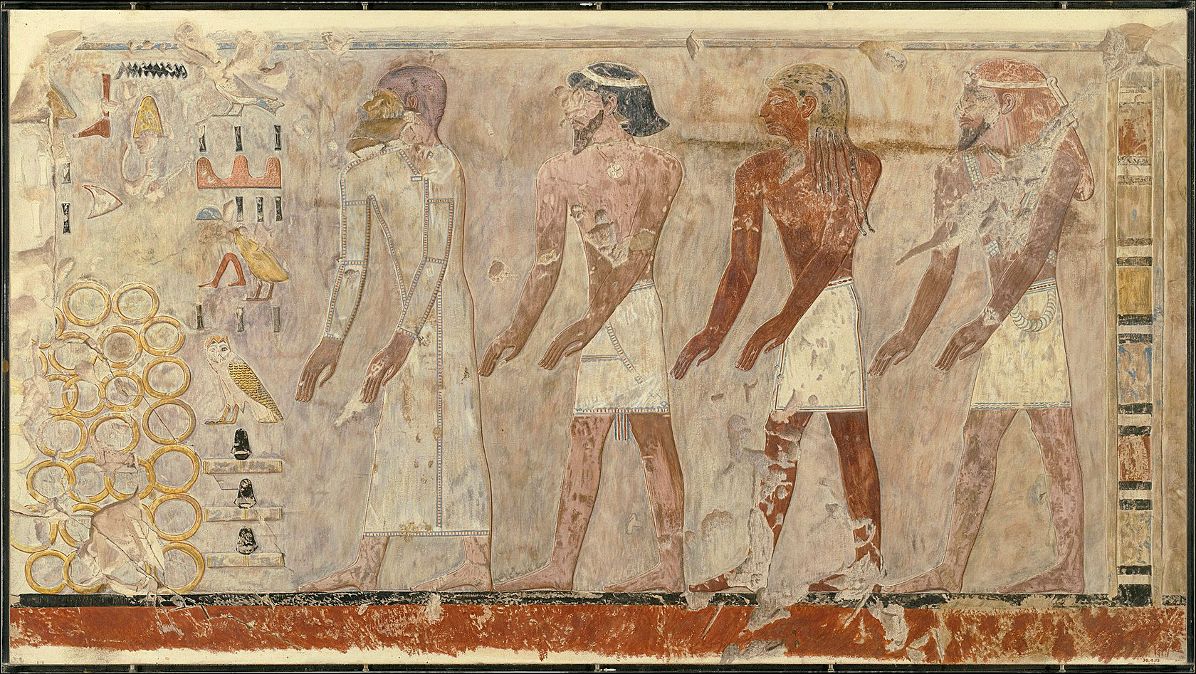 Минойские фрески в Египте