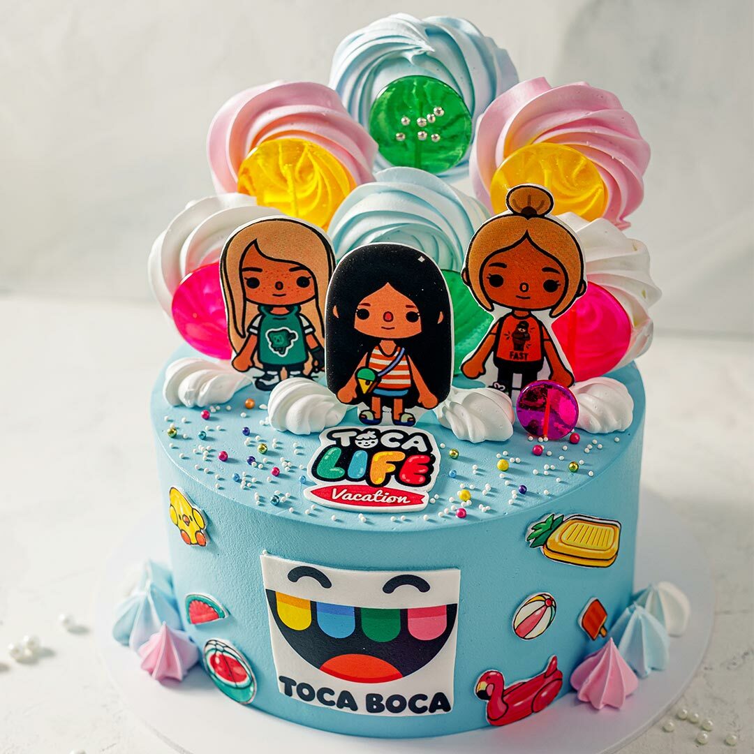 Торт тока бока на день рождения девочке